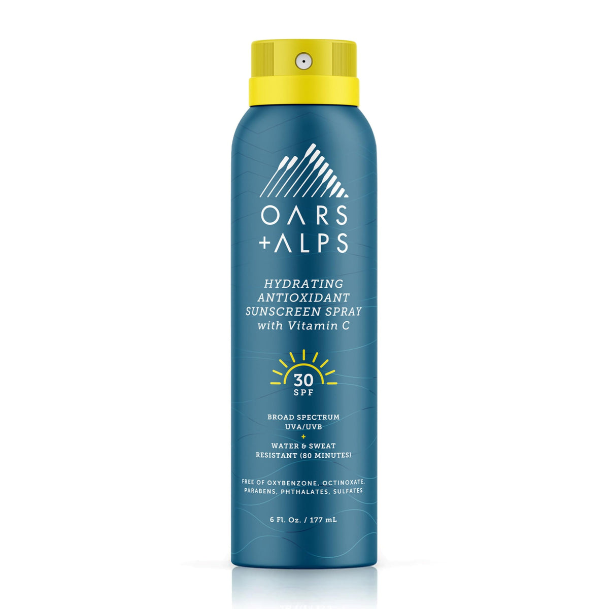 Oars + Alps SPF 30 Body Sunscreen Spray 6oz front view