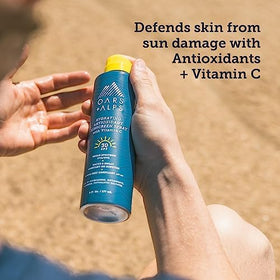 Oars + Alps SPF 30 Body Sunscreen Spray 6oz side view