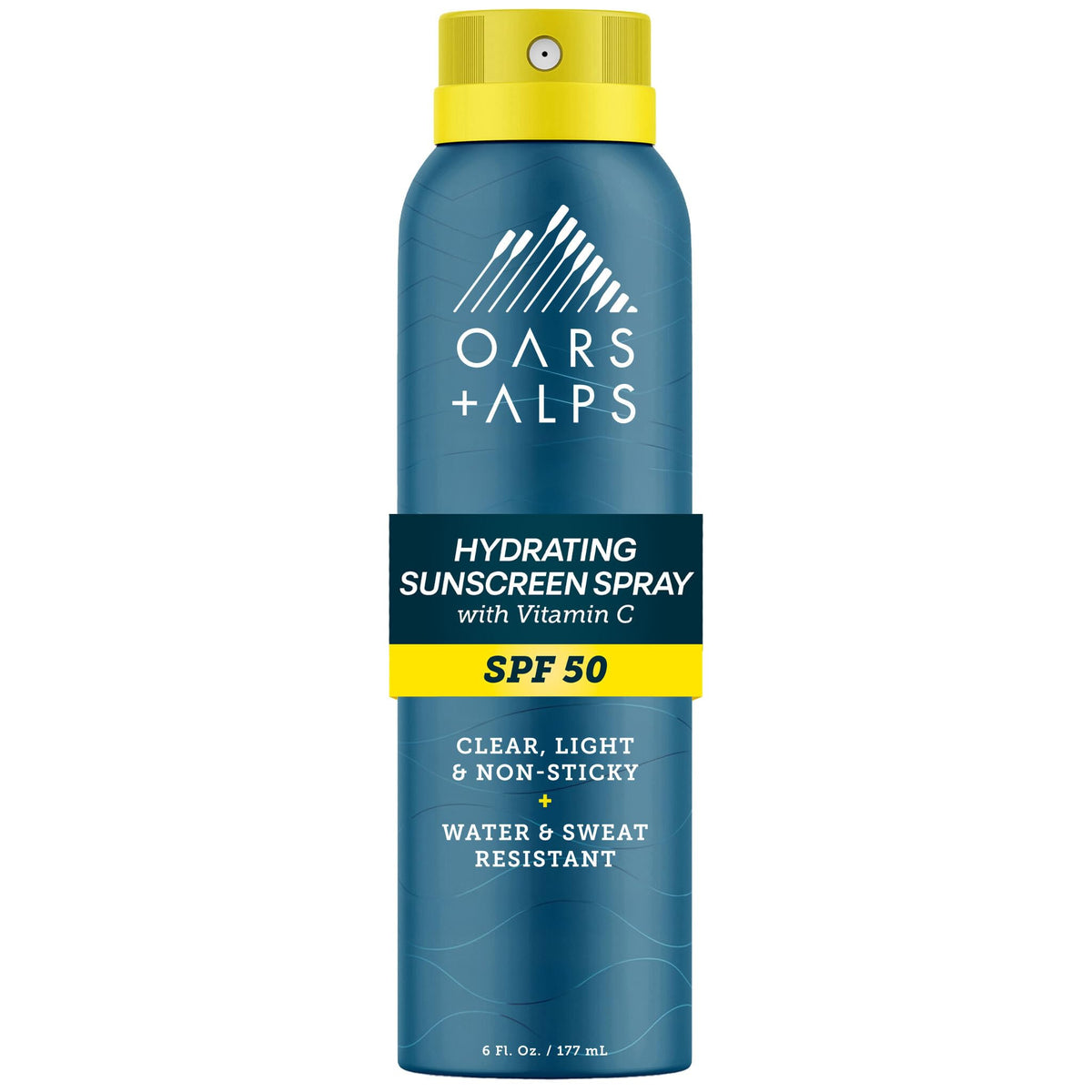 Oars + Alps SPF 50 Body Sunscreen Spray 6oz front view