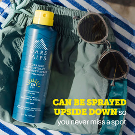 Oars + Alps SPF 50 Body Sunscreen Spray ingredients list
