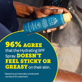 Oars + Alps SPF 50 Body Sunscreen Spray packaging details