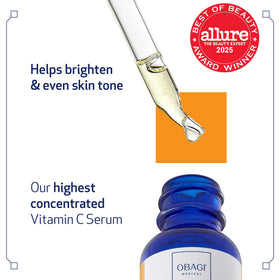 Obagi Medical 10% Professional-C Serum application on skin