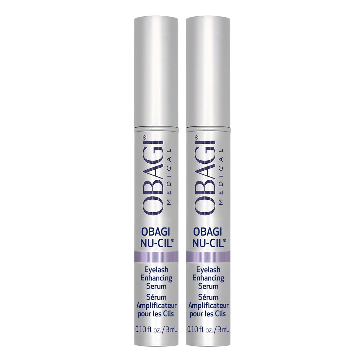 Obagi Nu-Cil Eyelash support Serum pack of 2 front view