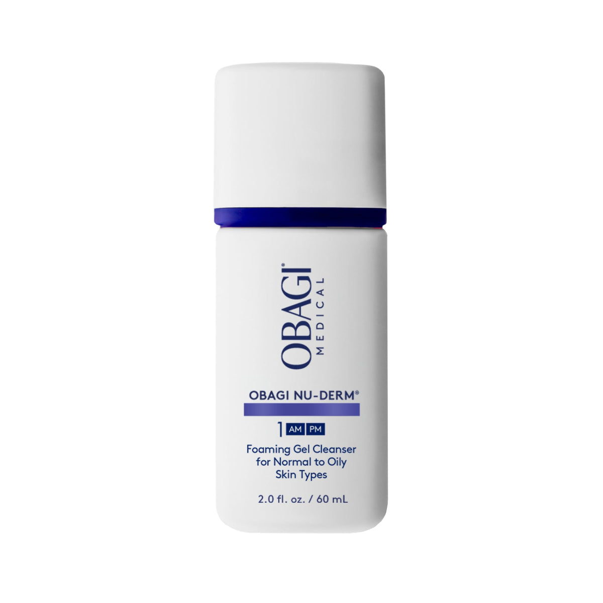 Obagi Nu-Derm Foaming Gel 2 oz front view