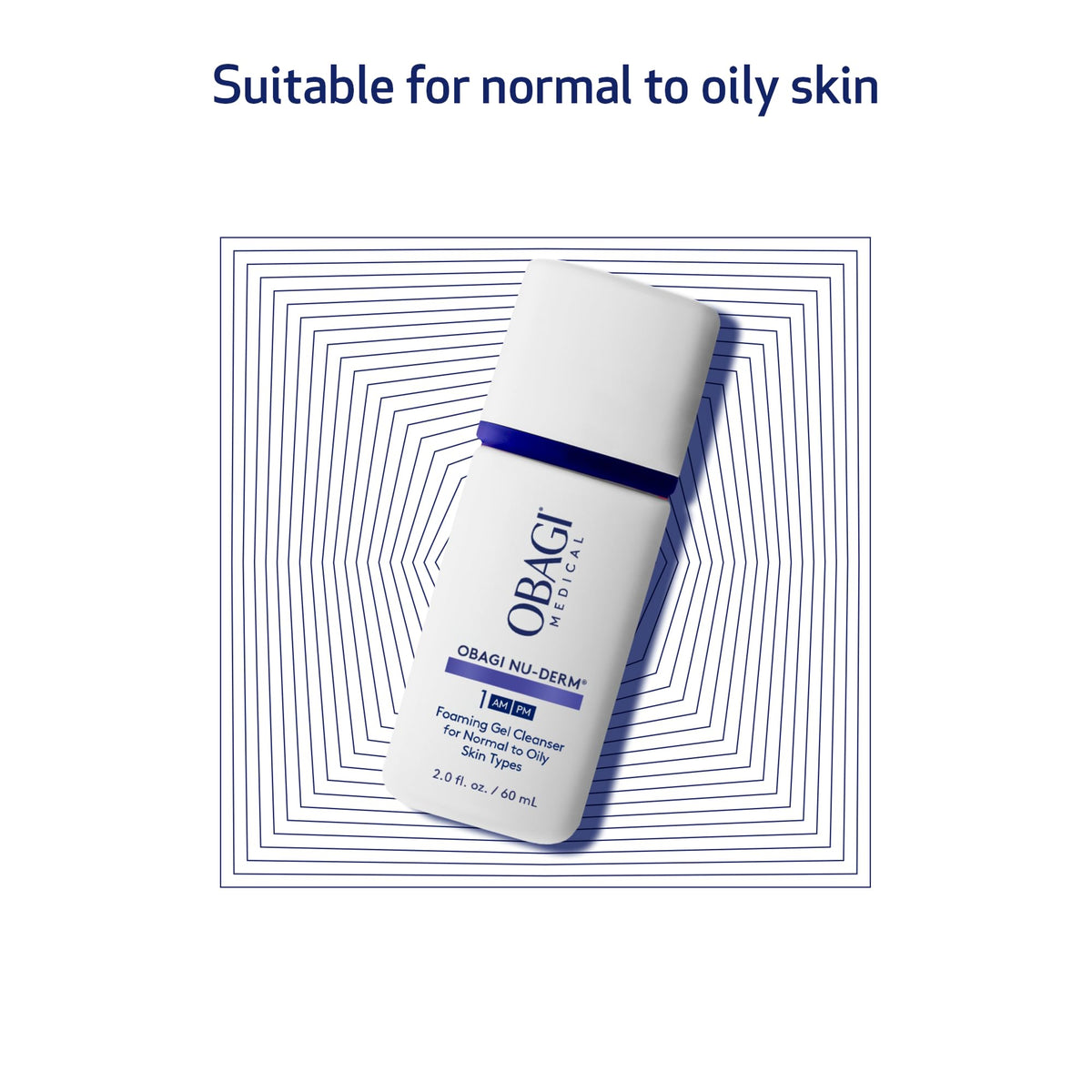 Obagi Nu-Derm Foaming Gel 2 oz in lifestyle setting
