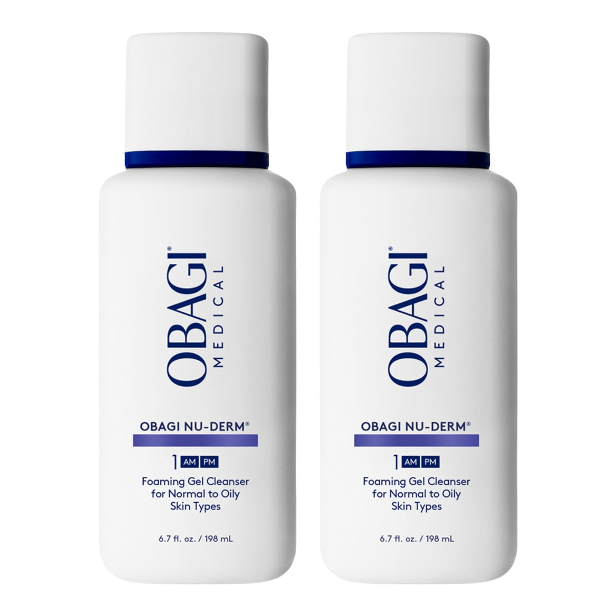 Obagi Nu-Derm Foaming Gel 6.7 oz front view