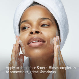 Obagi Nu-Derm Foaming Gel texture on hand