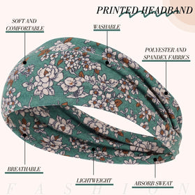 obeoby Boho Headband in use during yoga