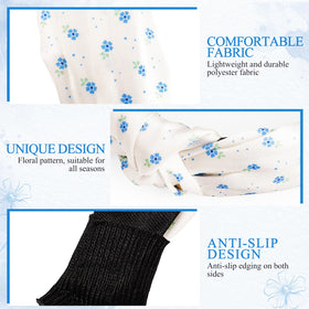 obeoby floral headbands laid out flat showcasing different patterns
