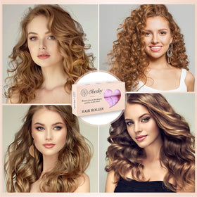 obeoby hair rollers set showing all included accessories