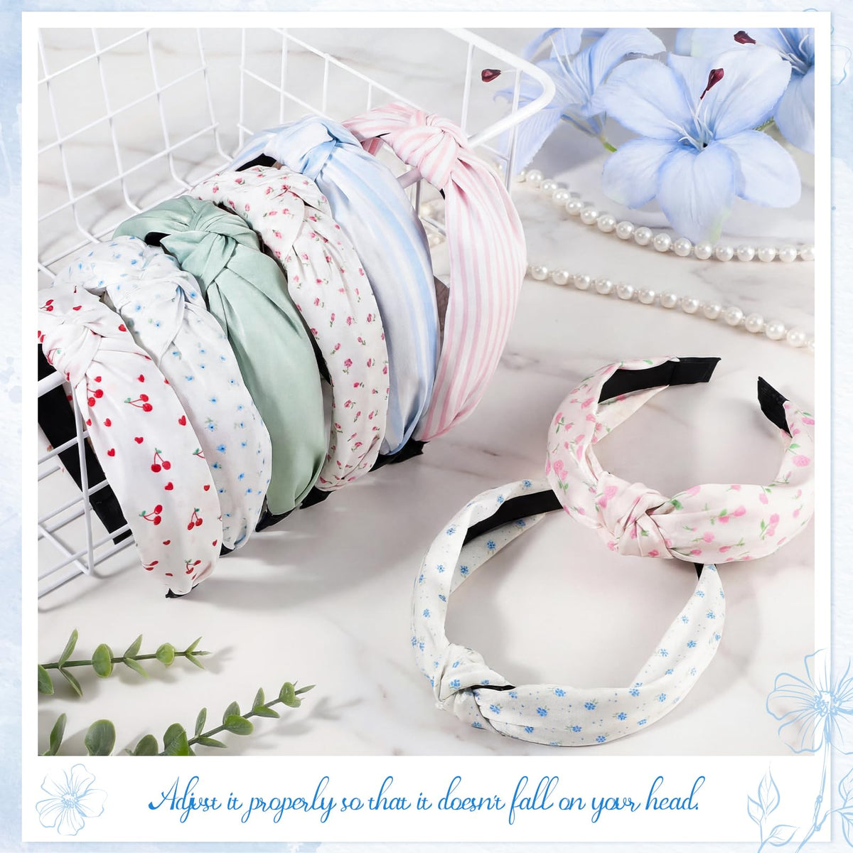 obeoby headband close-up displaying knotted design