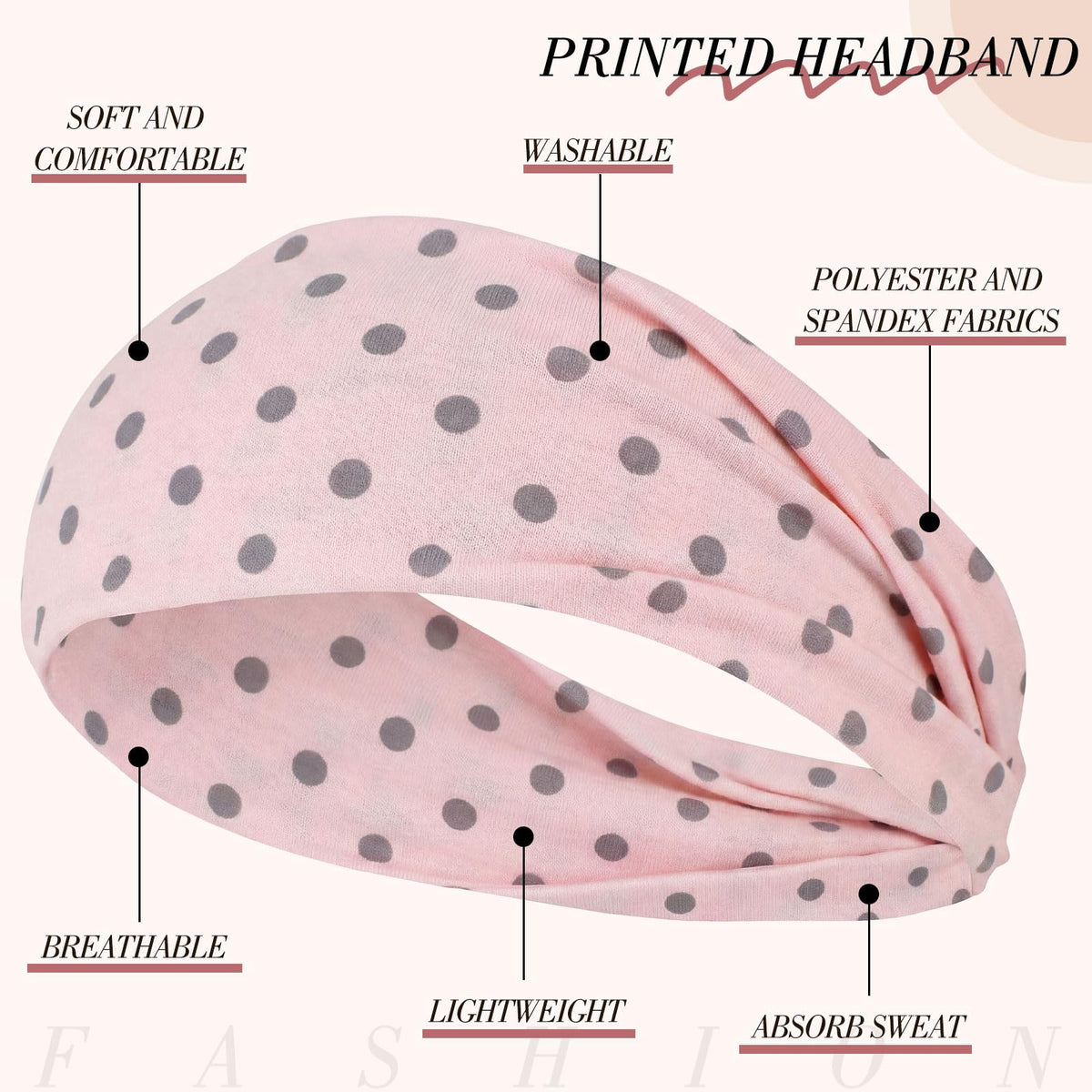 obeoby headbands displayed in a stylish arrangement