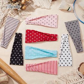 obeoby headbands folded to show adjustable size
