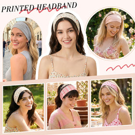 obeoby headbands in various designs laid flat