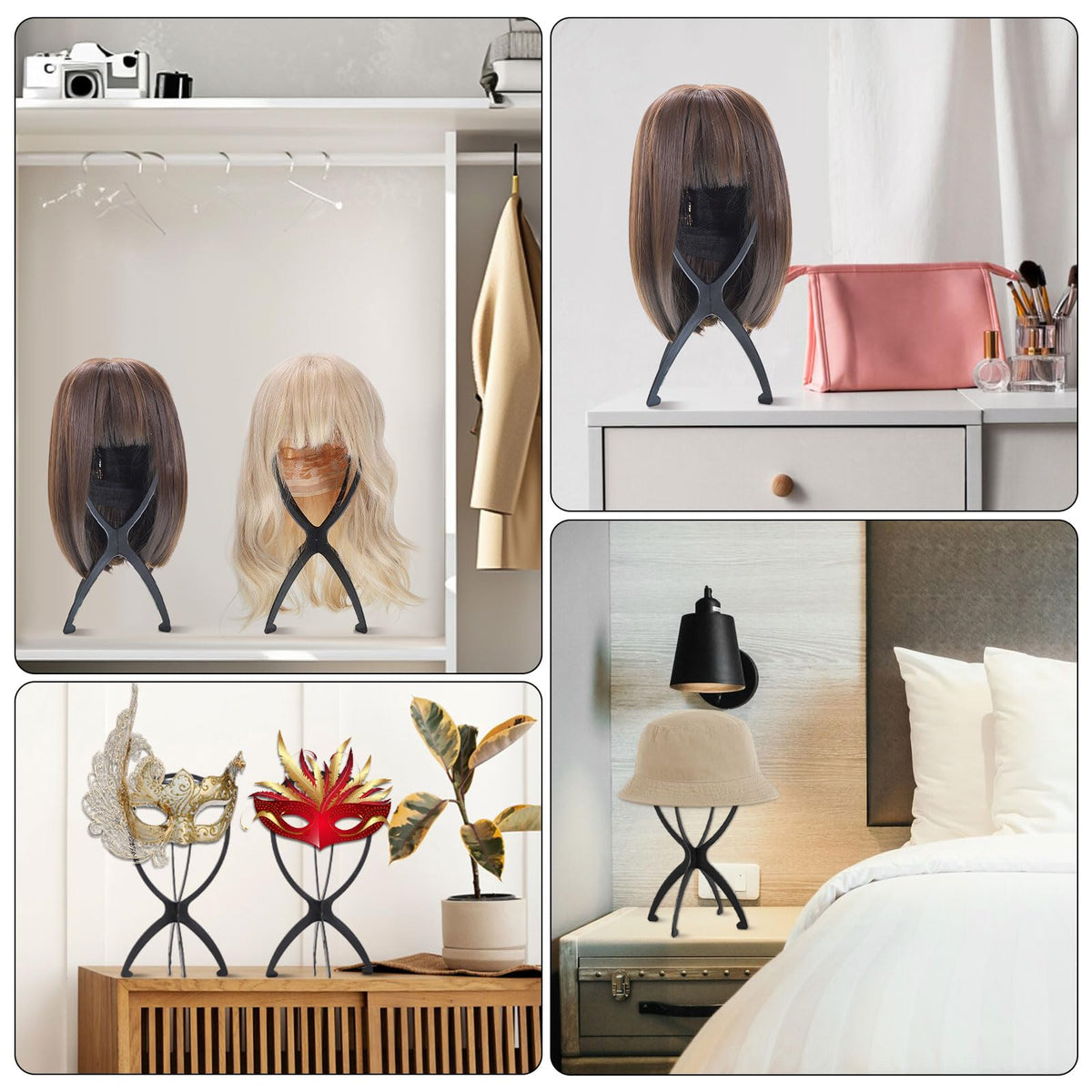 obeoby Wig Stand package contents view