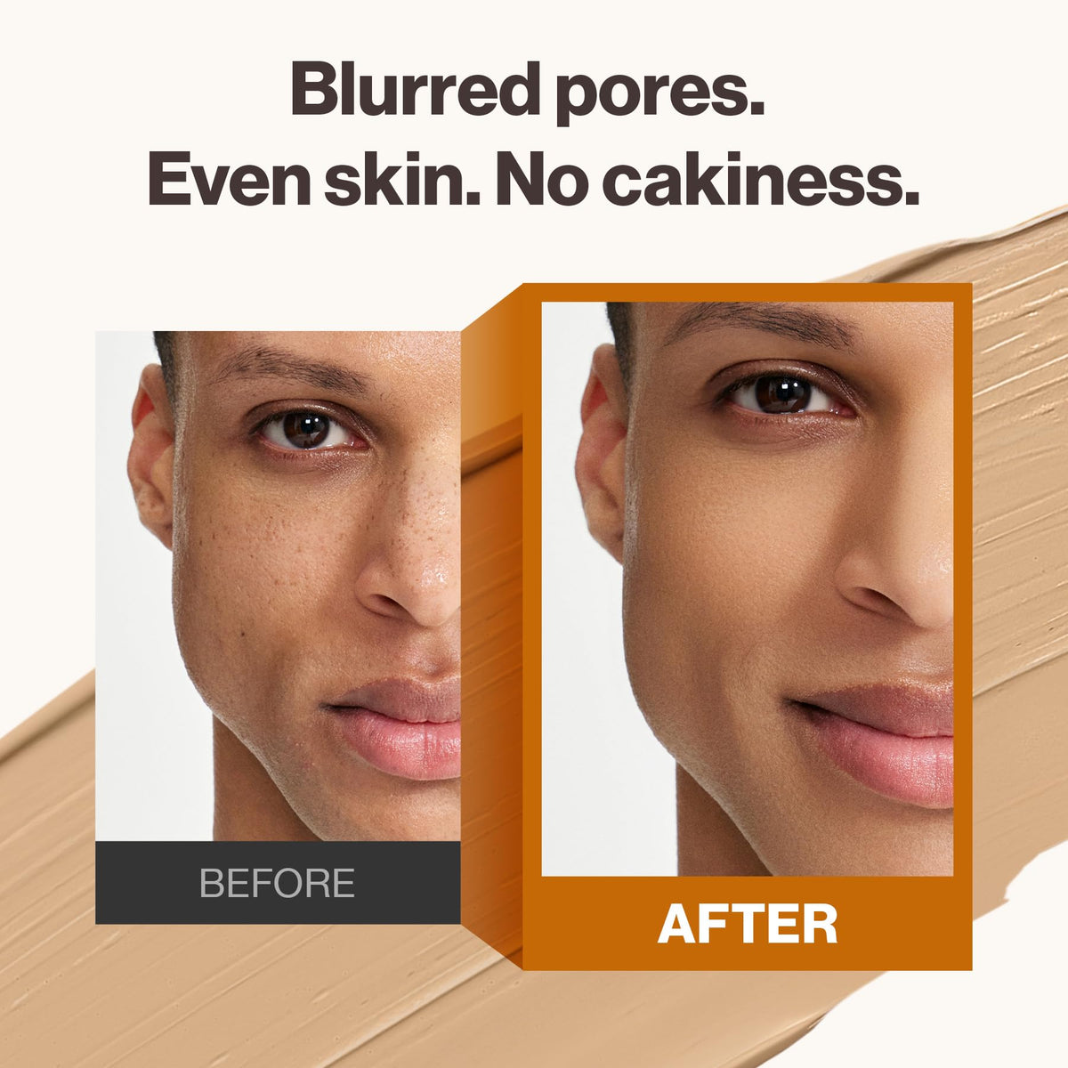 OBgE Foundation Stick packaging and brush
