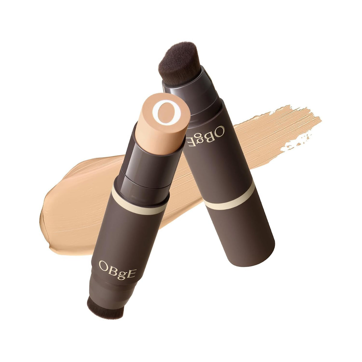 OBgE Natural Foundation Stick #2 Beige front view