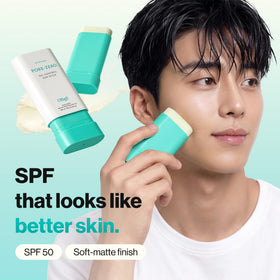 OBgE Pore Zero Matte Sunscreen Stick SPF50 side view
