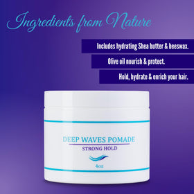OCEAN VIEW DEEP WAVES POMADE Butter Love 360 Wave Grease packaging
