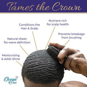 OCEAN VIEW DEEP WAVES POMADE Butter Love 360 Wave Grease side view