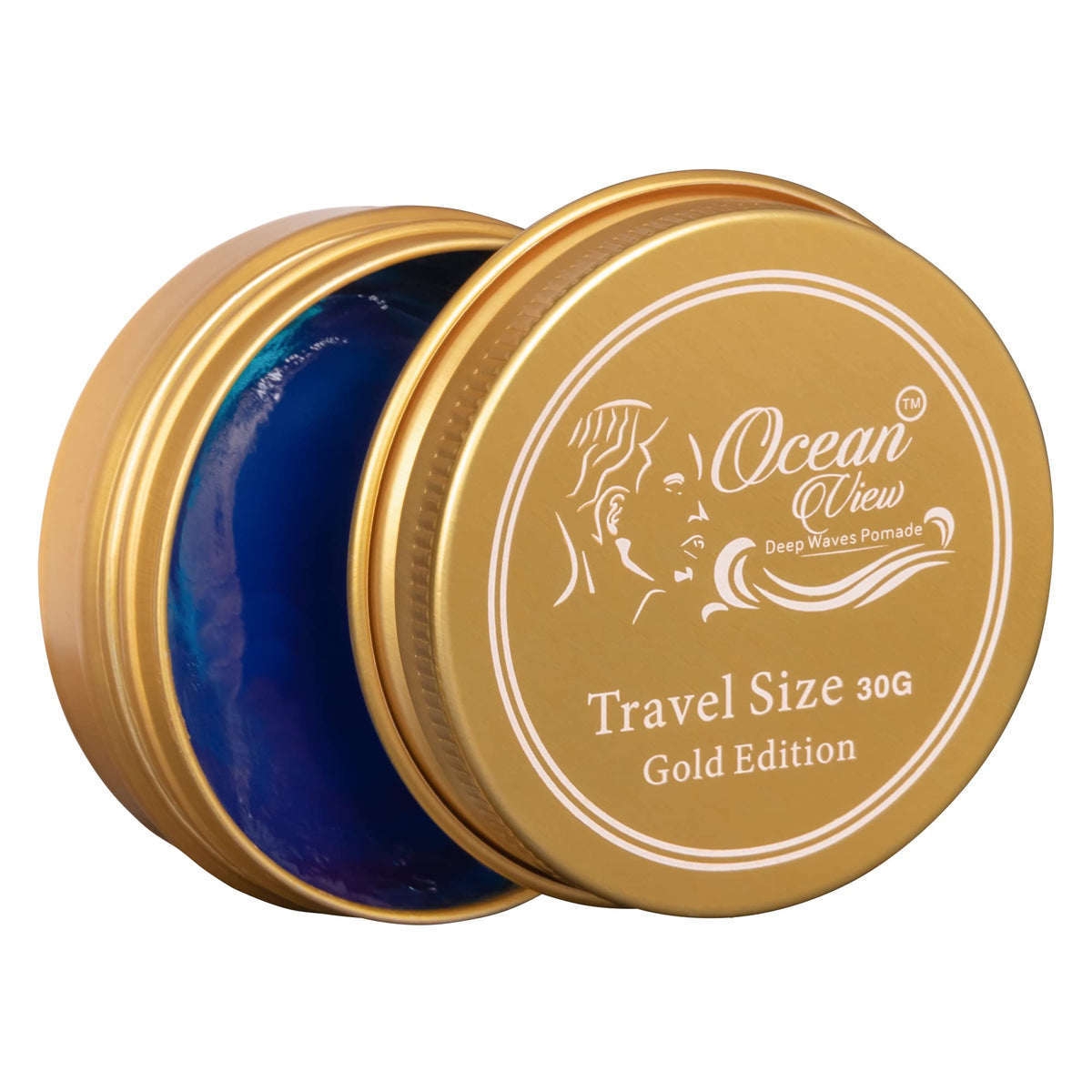 OCEAN VIEW DEEP WAVES POMADE Gold Edition 30g front view