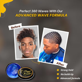 OCEAN VIEW DEEP WAVES POMADE in a grooming kit