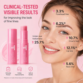 Océane PDRN Pink Collagen Volume Multi Balm Stick application on skin