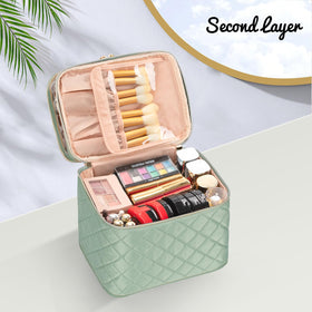 OCHEAL Large Makeup Bag detailed view of material
