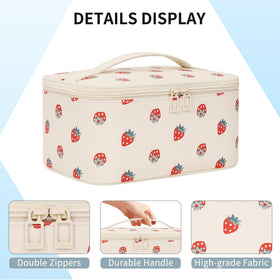 OCHEAL Makeup Bag dimensions displayed