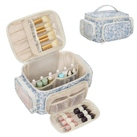 OCHEAL Makeup Bag in a travel suitcase