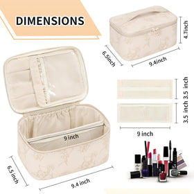 OCHEAL Makeup Bag lifestyle scene with cosmetics
