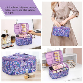 OCHEAL Makeup Bag lifestyle scene with travel items