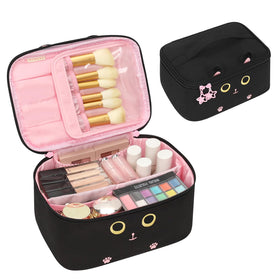 OCHEAL Makeup Bag lifestyle shot on a vanity