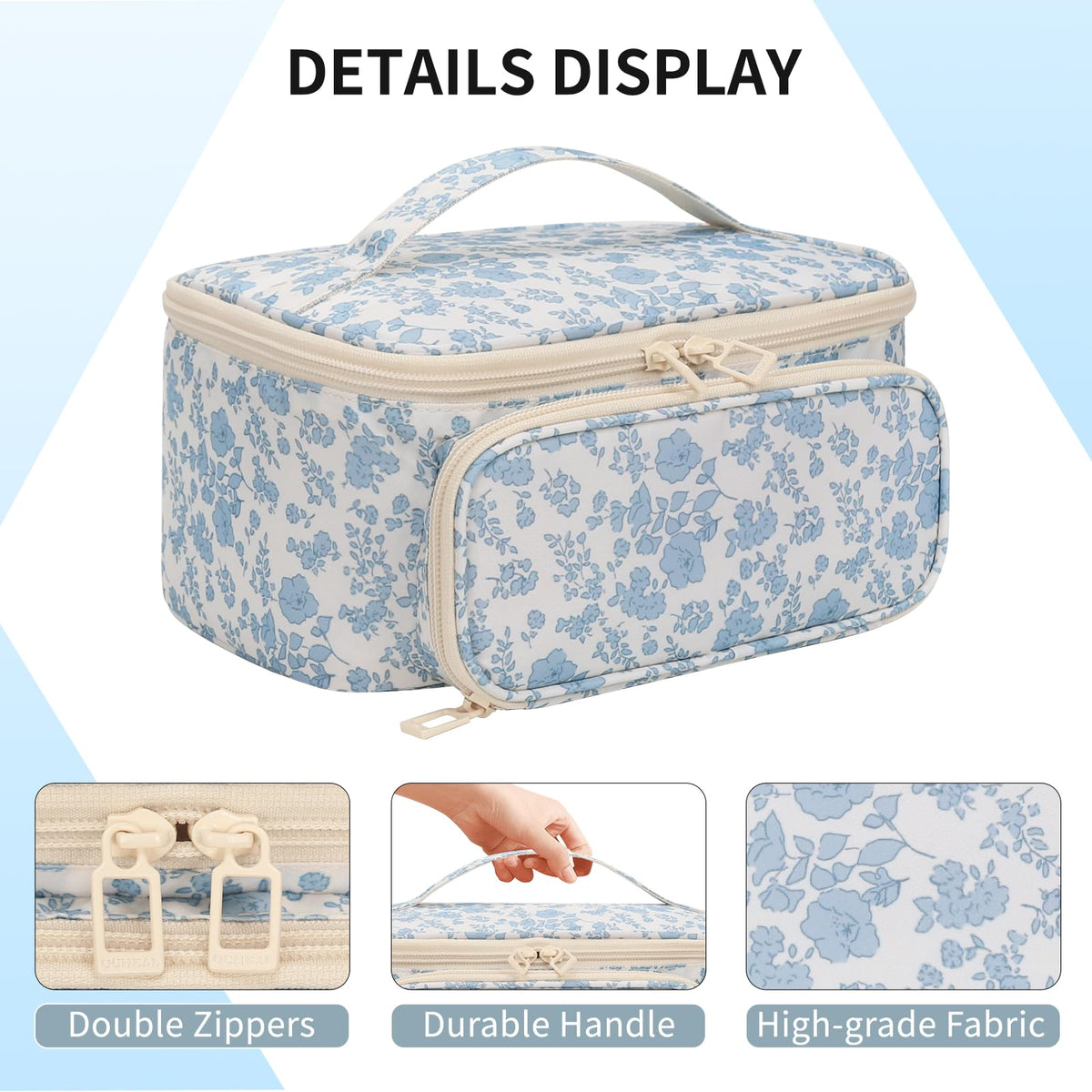 OCHEAL Makeup Bag on a vanity table