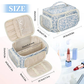 OCHEAL Makeup Bag packed with cosmetics
