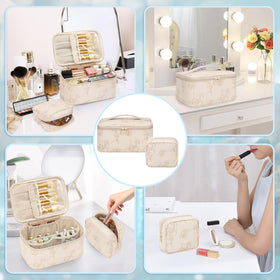 OCHEAL Makeup Bag Set stylish design close-up