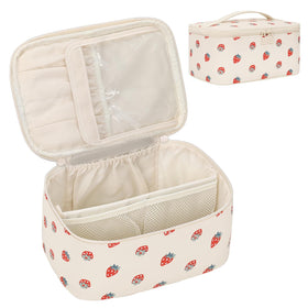 OCHEAL Makeup Bag showcasing quality vegan leather material