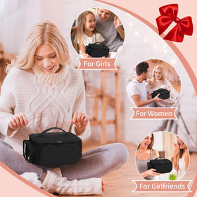OCHEAL Makeup Bag showing integrated handle for easy carrying