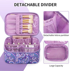 OCHEAL Makeup Bag side view showcasing size