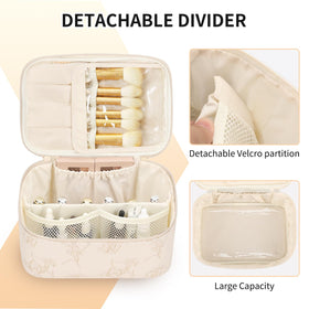 OCHEAL Makeup Bag with flexible Velcro dividers