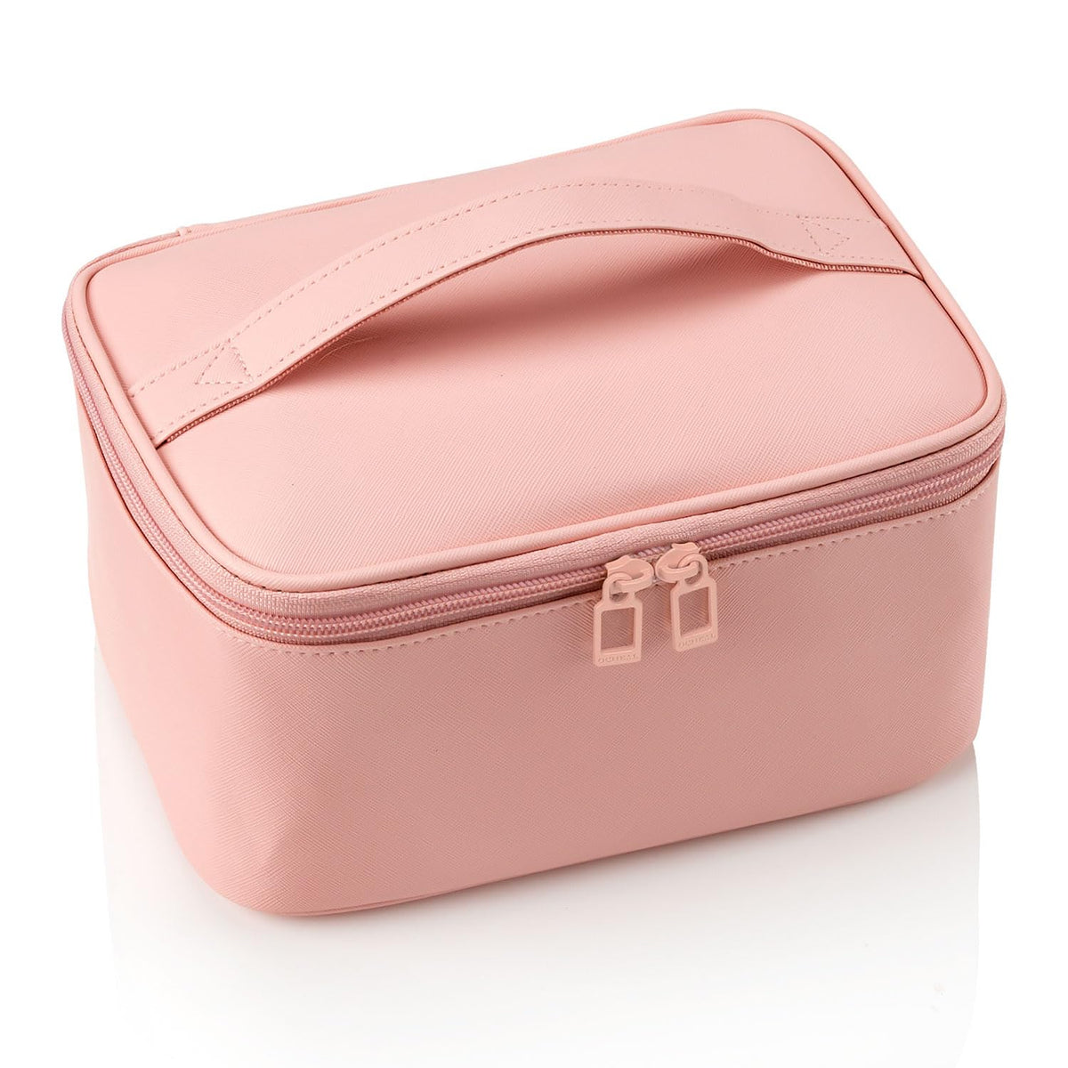 OCHEAL Pink Makeup Bag smooth two-way zippers for easy access