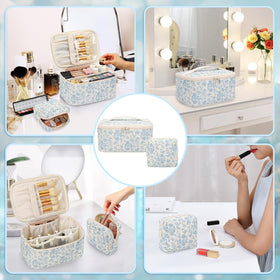 OCHEAL small pouch with lipsticks and brushes
