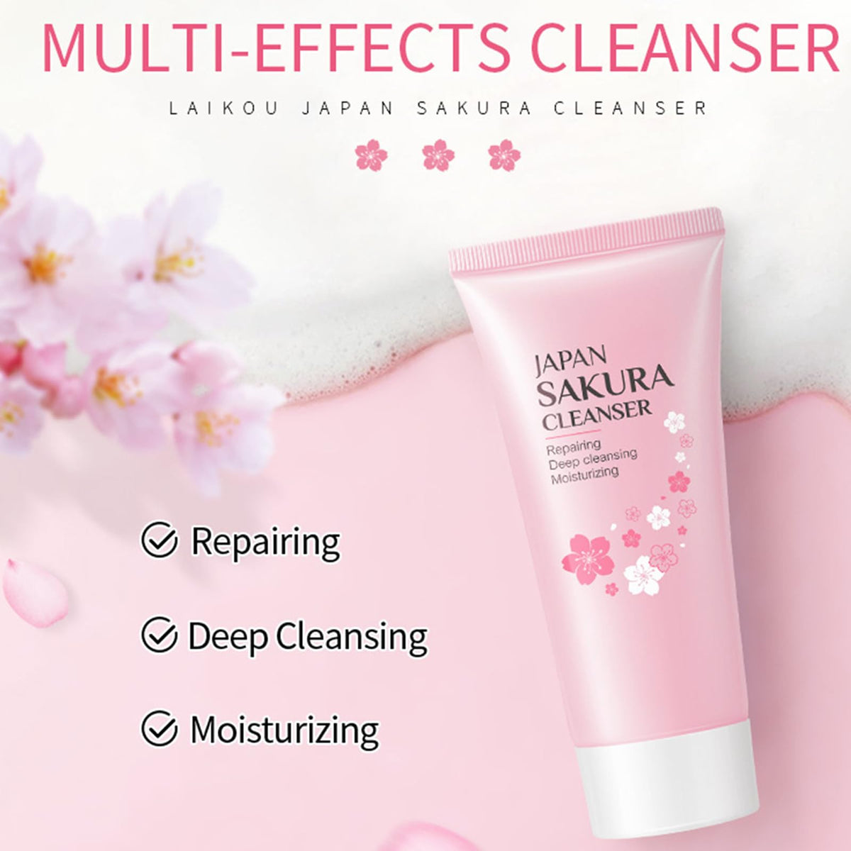 Octopus washing brush and hair band from MrCuvaryas Sakura Skin Care Set