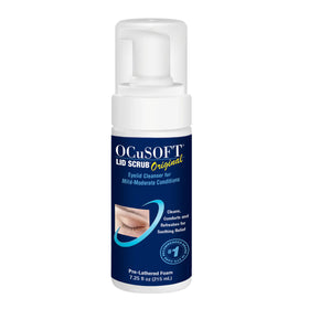 OCuSOFT Lid Scrub Original Foaming Eyelid Cleanser 7.25 fl oz front view