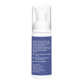 OCuSOFT Oust Demodex Foam Cleanser foam texture