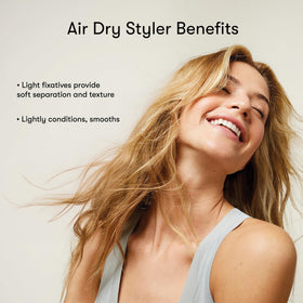Odele Air Dry Styler 6 oz application on damp hair