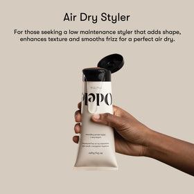 Odele Air Dry Styler 6 oz back view showing ingredients