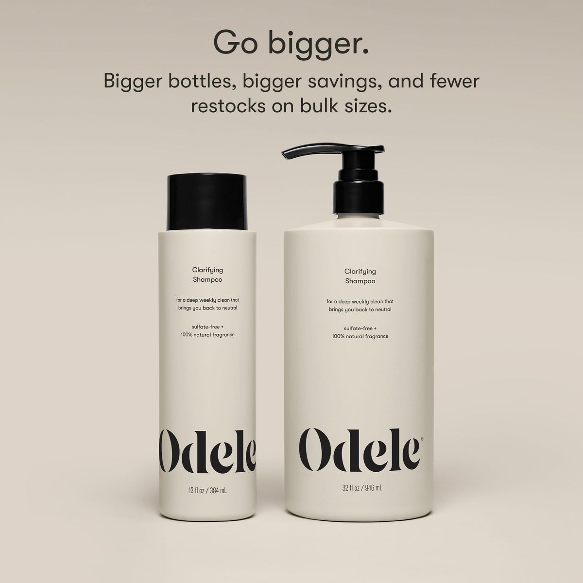 Odele Clarifying Shampoo 32 fl oz packaging details