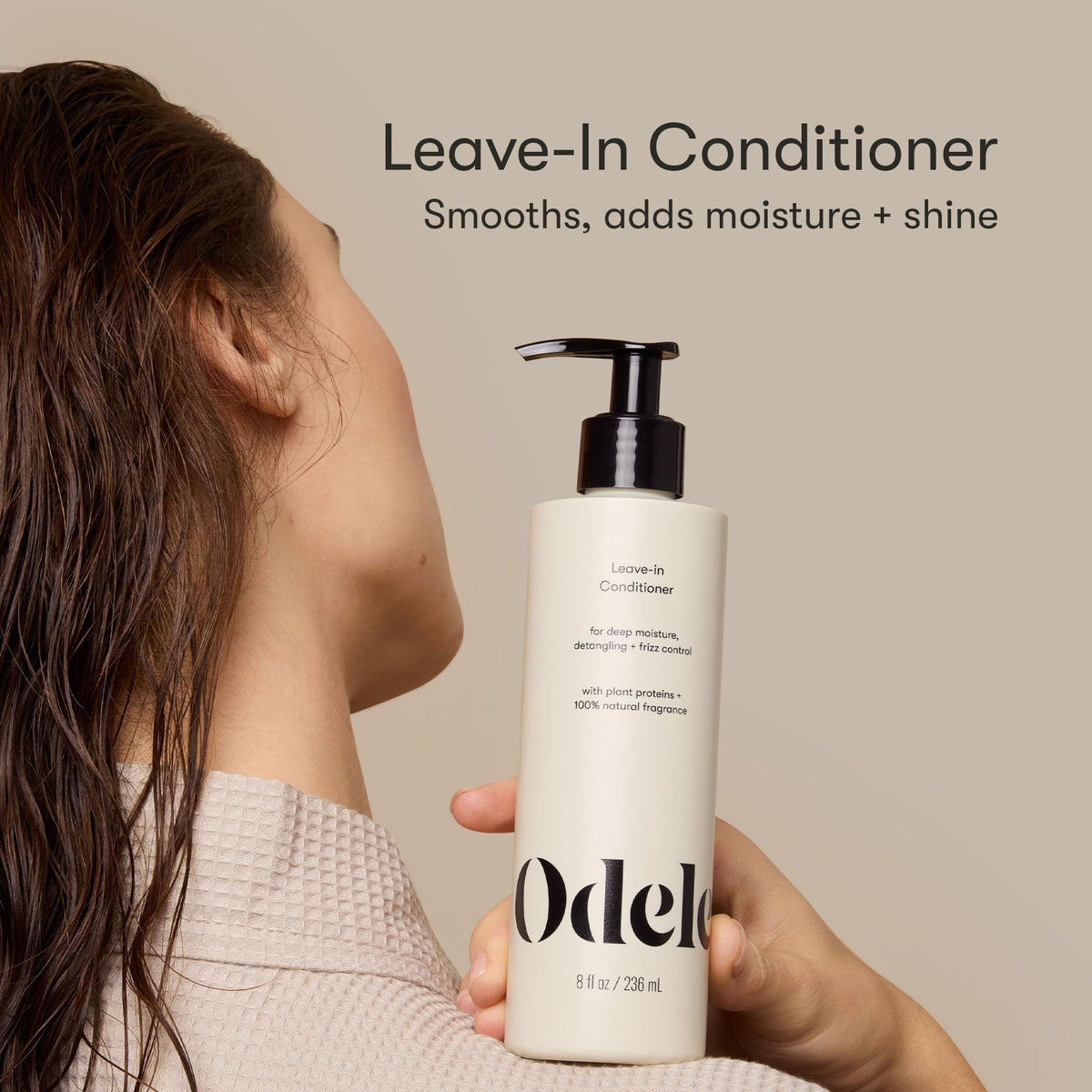 Odele Vegan Leave-In Conditioner bottle with label