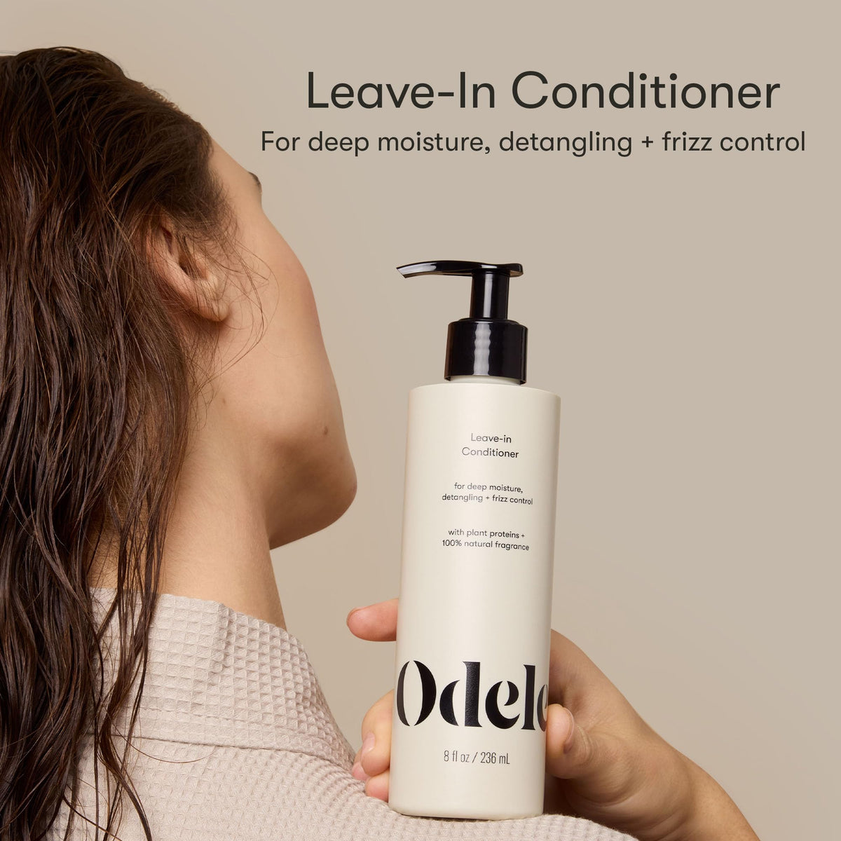 Odele Vegan Leave-In Conditioner bottle with pump
